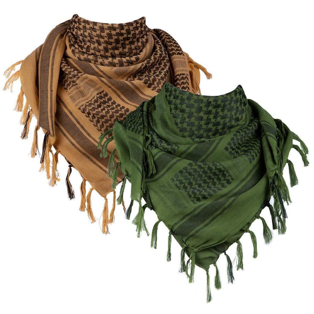 2134 Scarf Military Shemagh Tactical Desert Keffiyeh Head Neck Scarf Arab